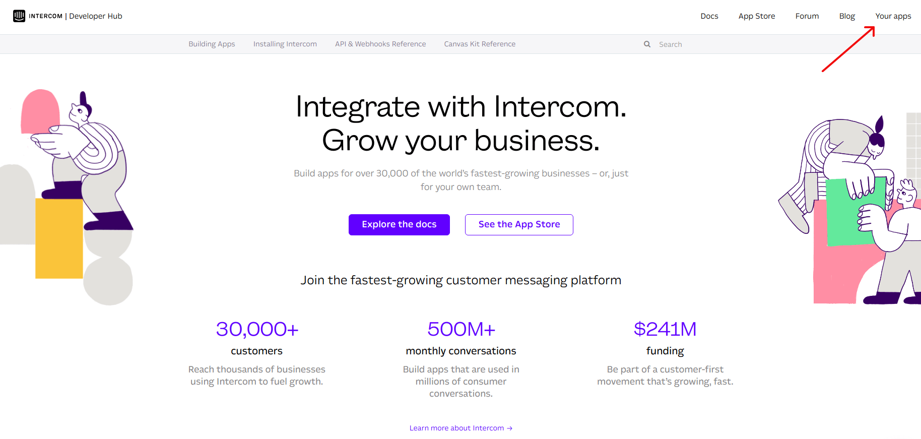 Intercom Developer Hub