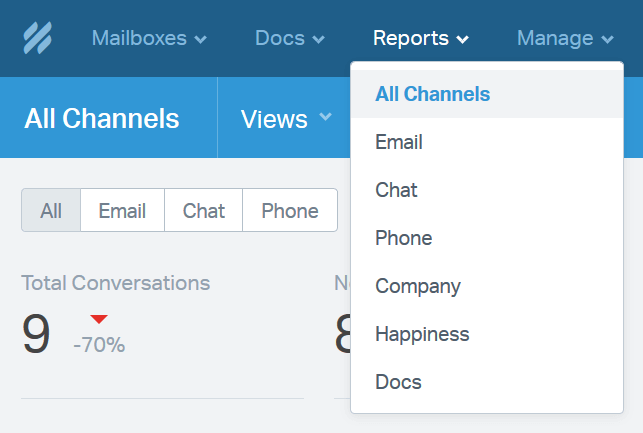 help scout report types