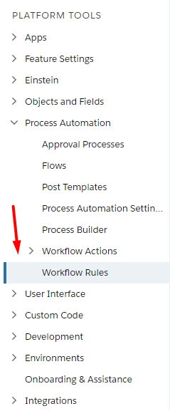 Salesforce Service Cloud interface