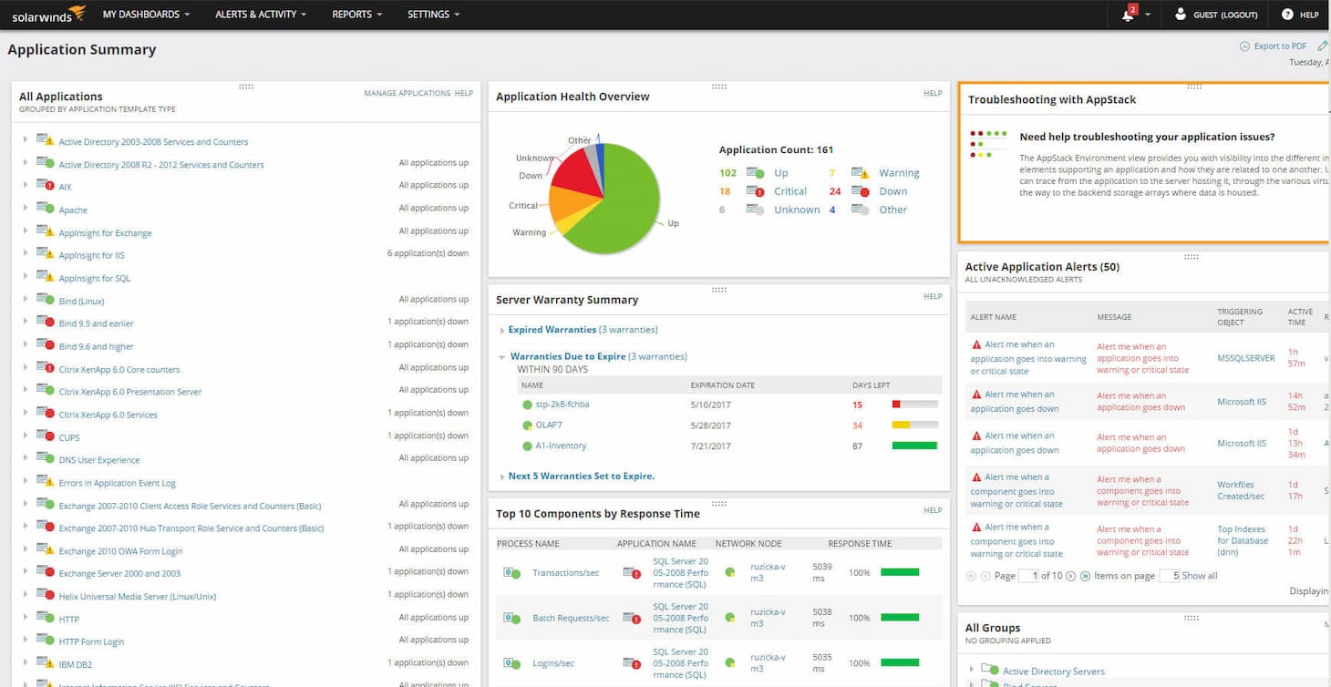 spiceworks interface