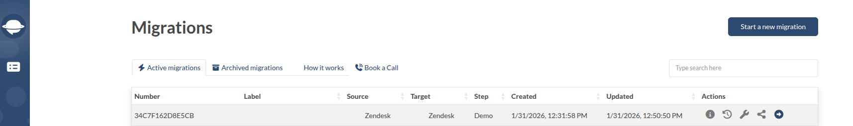 Herramienta Help Desk Migration Zendesk