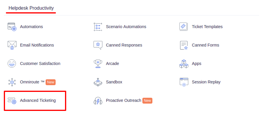 Advanced ticketing settings in Freshdesk 