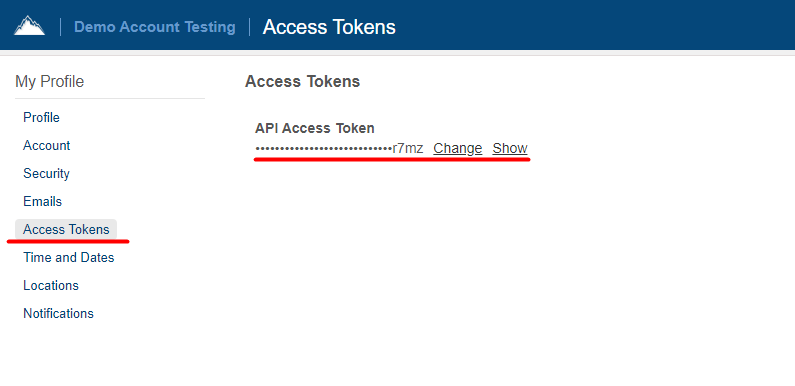 Tokens de acceso en SherpaDesk