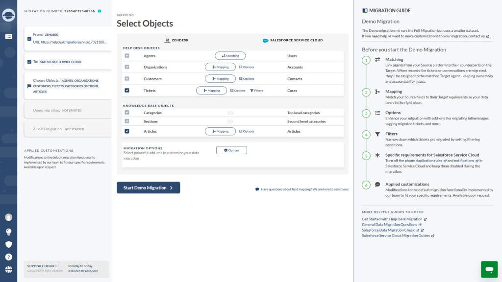 Migración de servicios Zendesk a Agentforce Migración de servicios Zendesk a Agentforce
