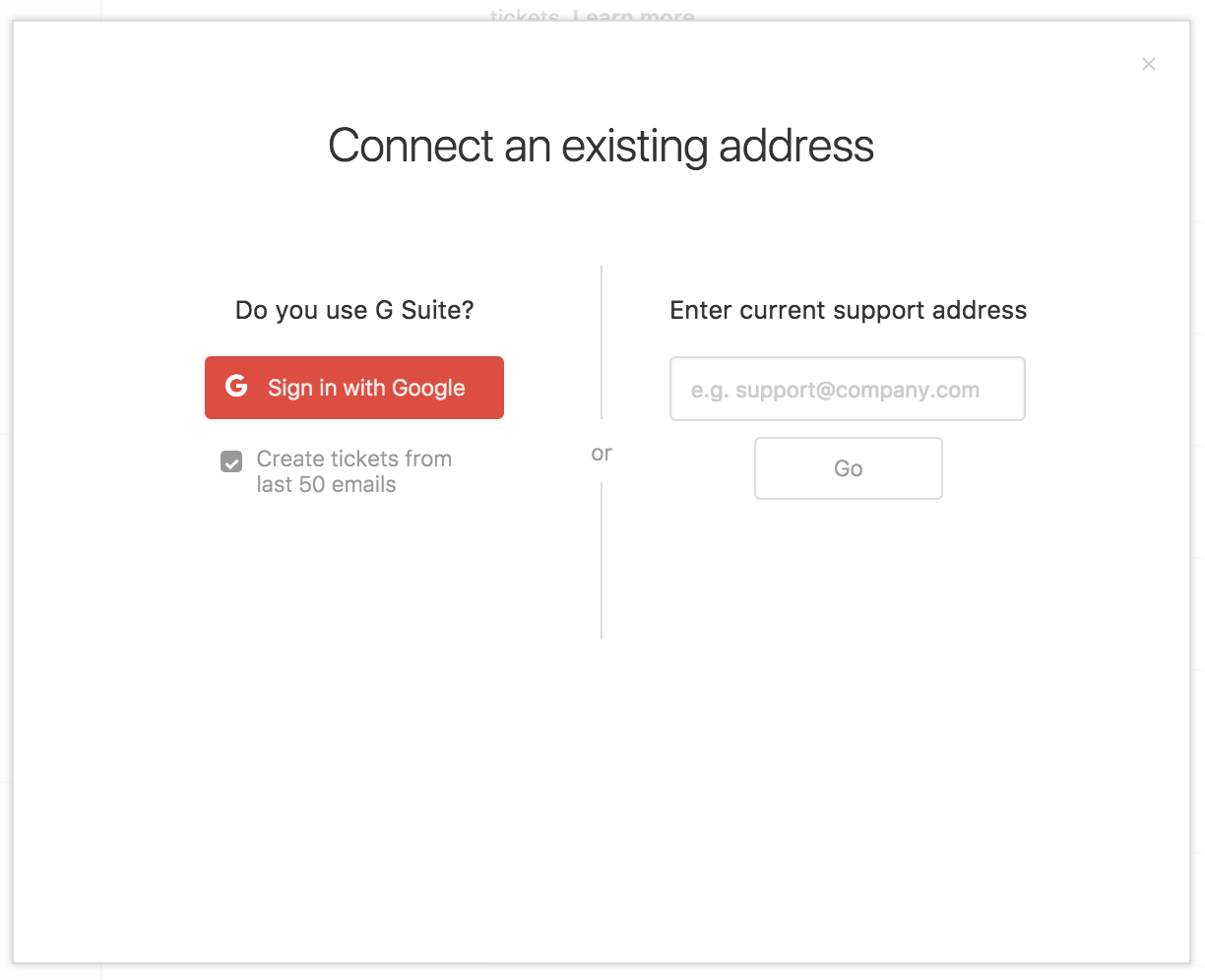 Connecting Gmail to Zendesk