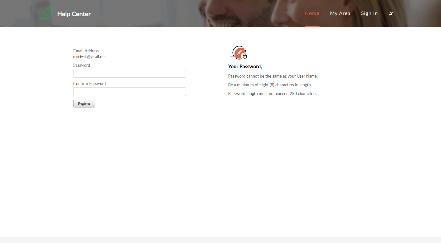 Zoho Desk Help Center Portal
