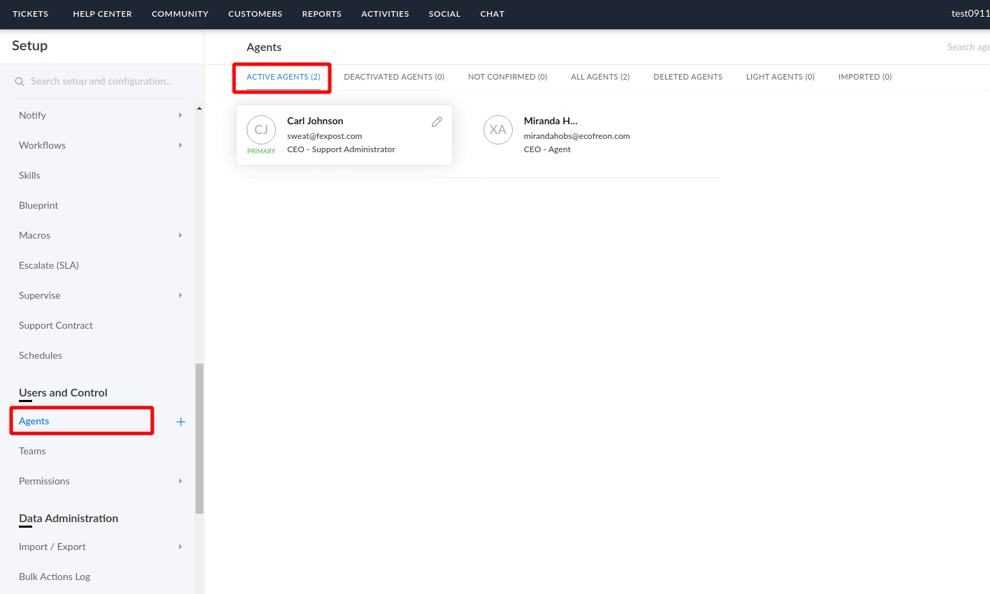 Migrate Agents in Zoho Desk
