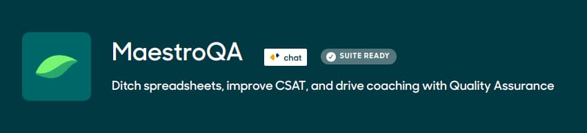 MaestroQA - Ditch spreadsheets, improve CSAT, and drive coaching with Quality Assurance