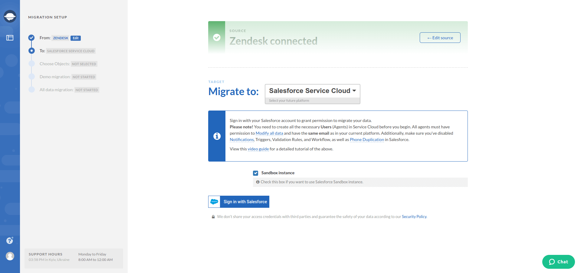 Salesforce Migration Project Plan