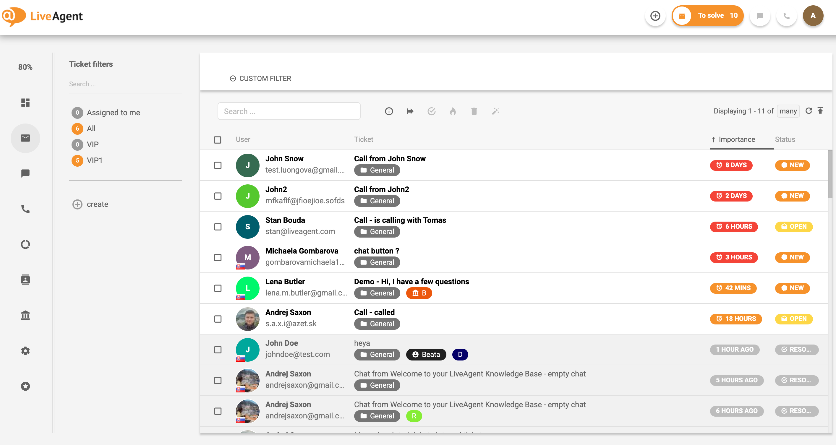 LiveAgent vs Wix Answers