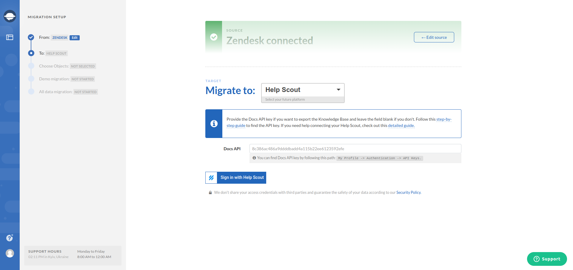 Zendesk to Help Scout Data Migration