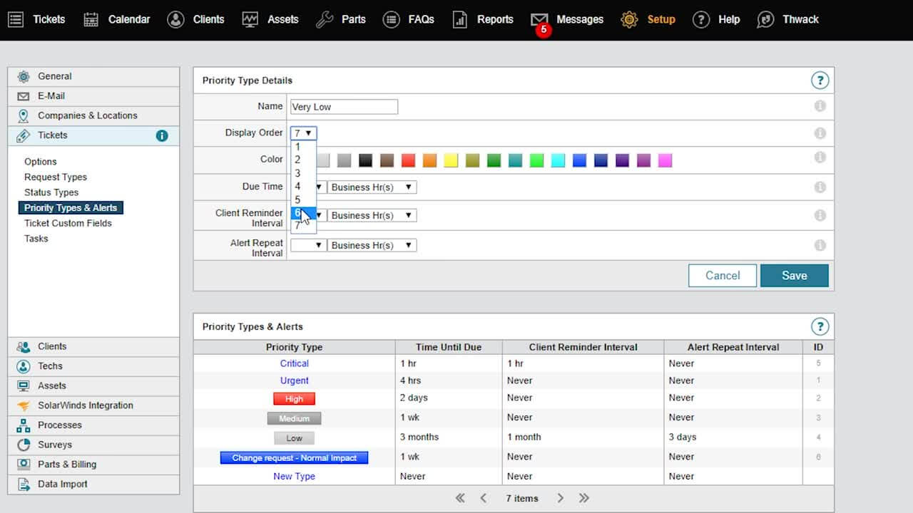 SolarWinds Ticket Status | Help Desk Migration Blog