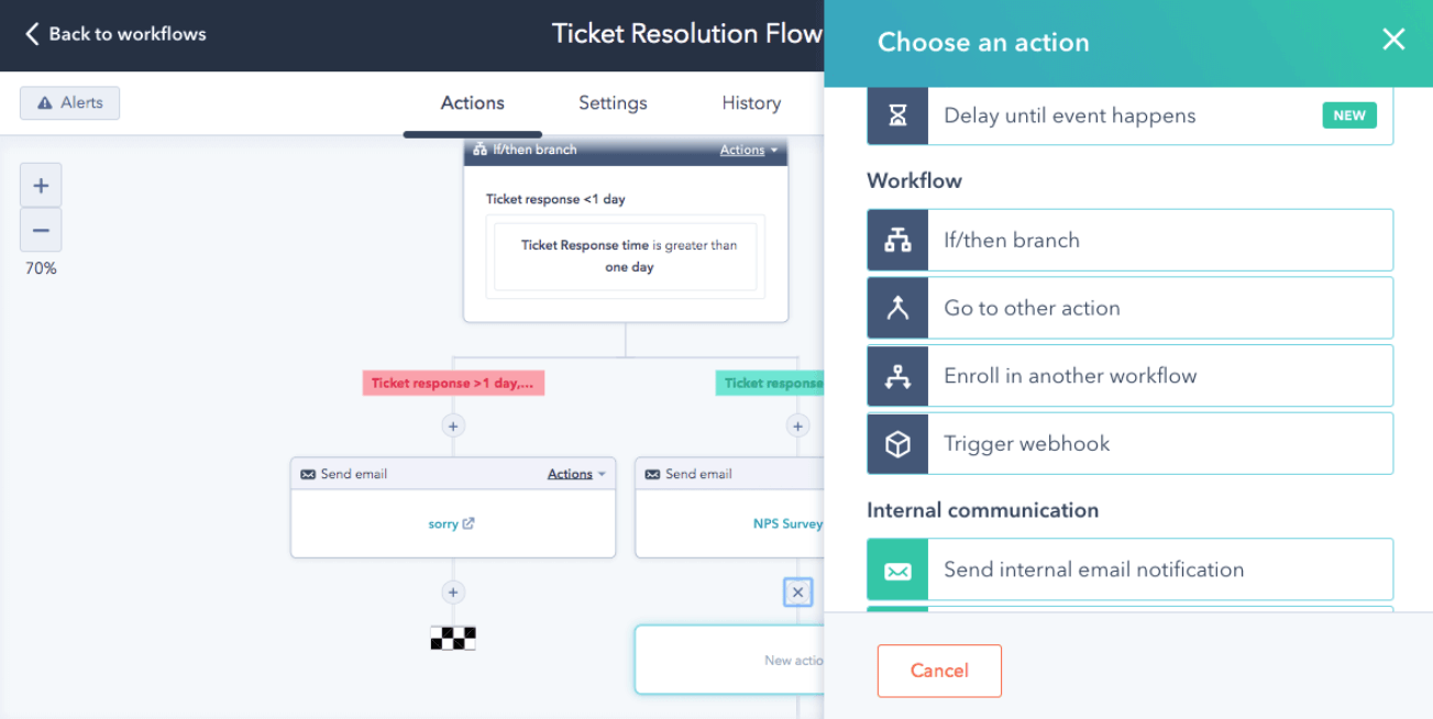 HubSpot as Zendesk Alternative