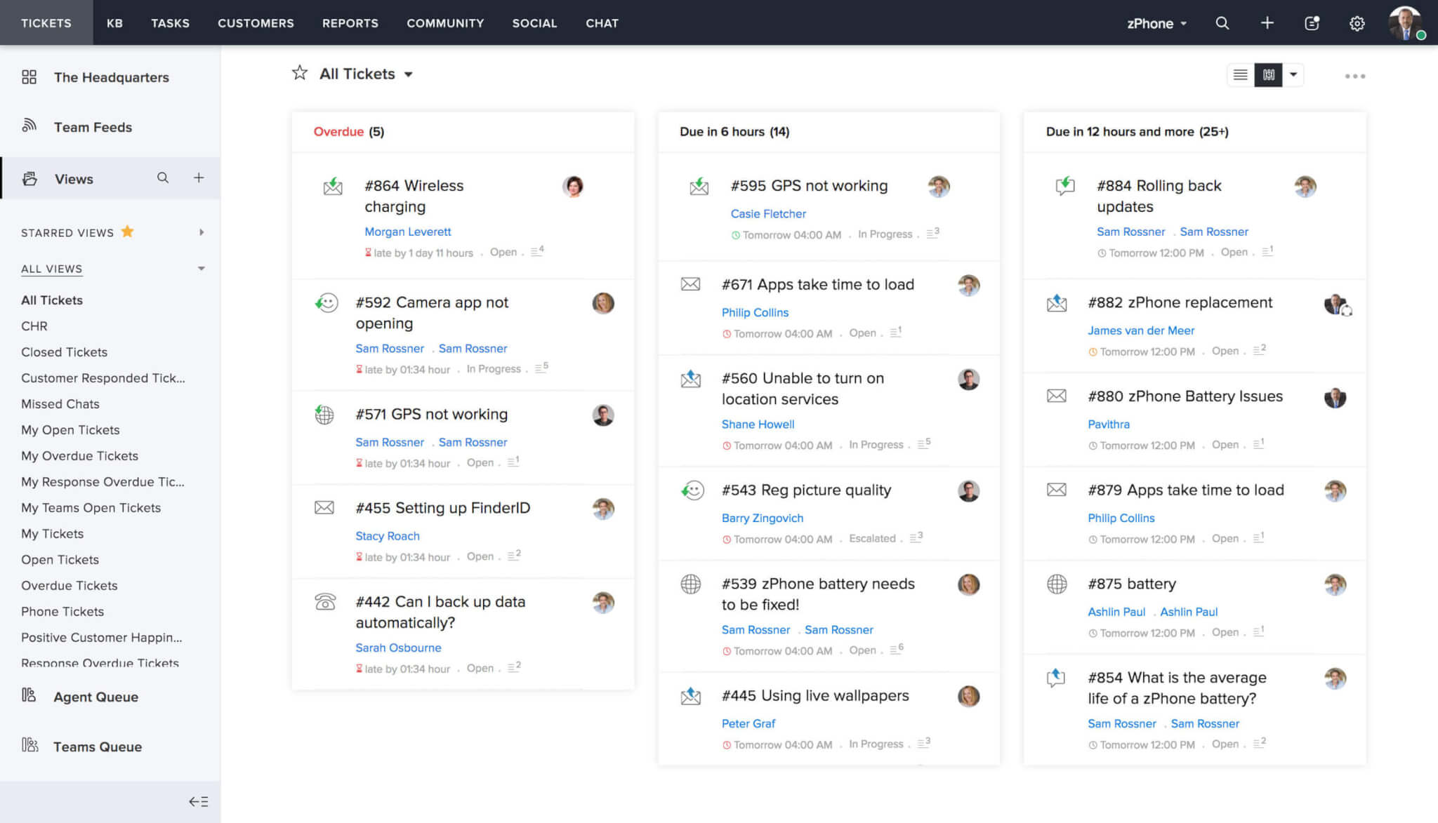 Zoho Desk Ticketing