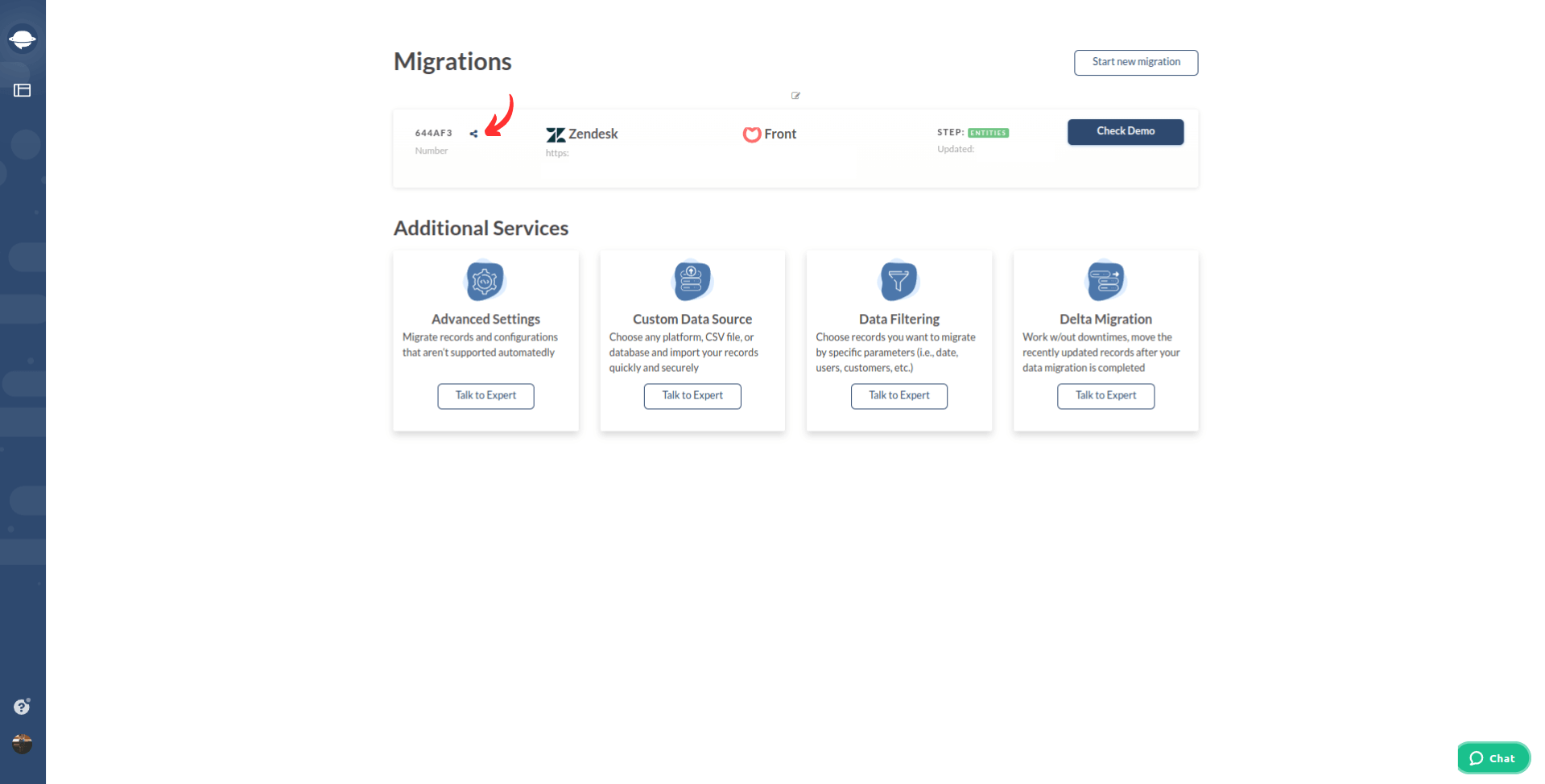 Migration Wizard - How to Share Data Migration