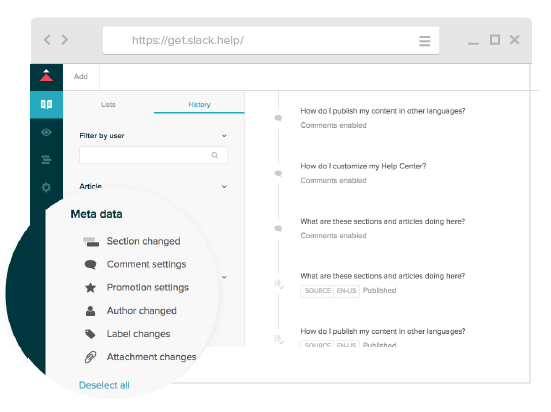 Software de Base de Conocimientos de Zendesk