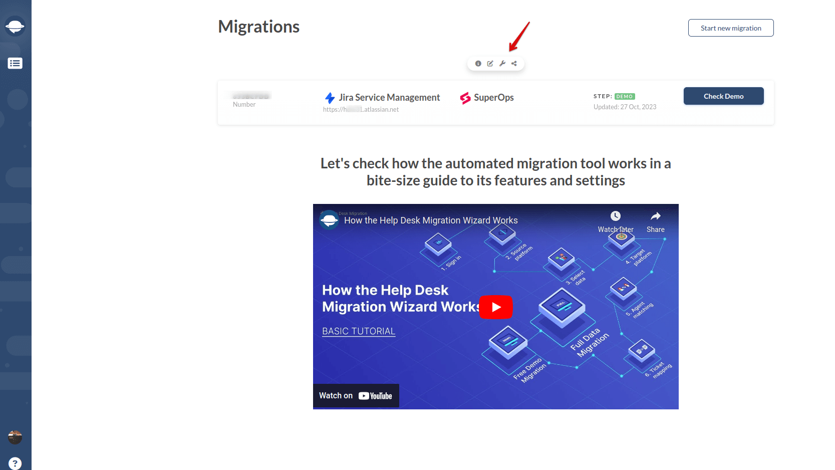 SuperOps Migration Guide - Data Migration Wizard