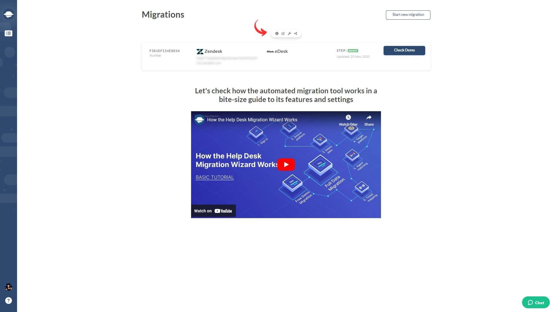 Migration Wizard Capabilities