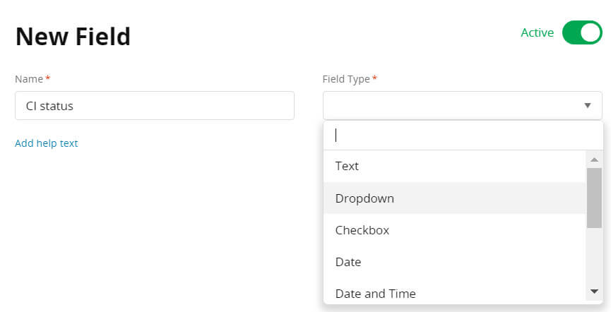 New Custom Field SolarWinds