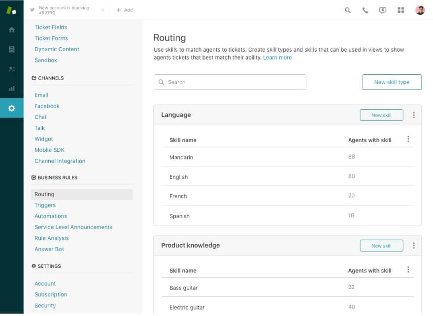 Roteamento Baseado em Habilidades do Zendesk | Blog de Migração de Help Desk