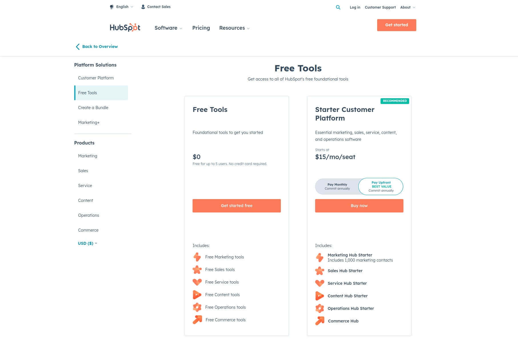 Free Tools do HubSpot