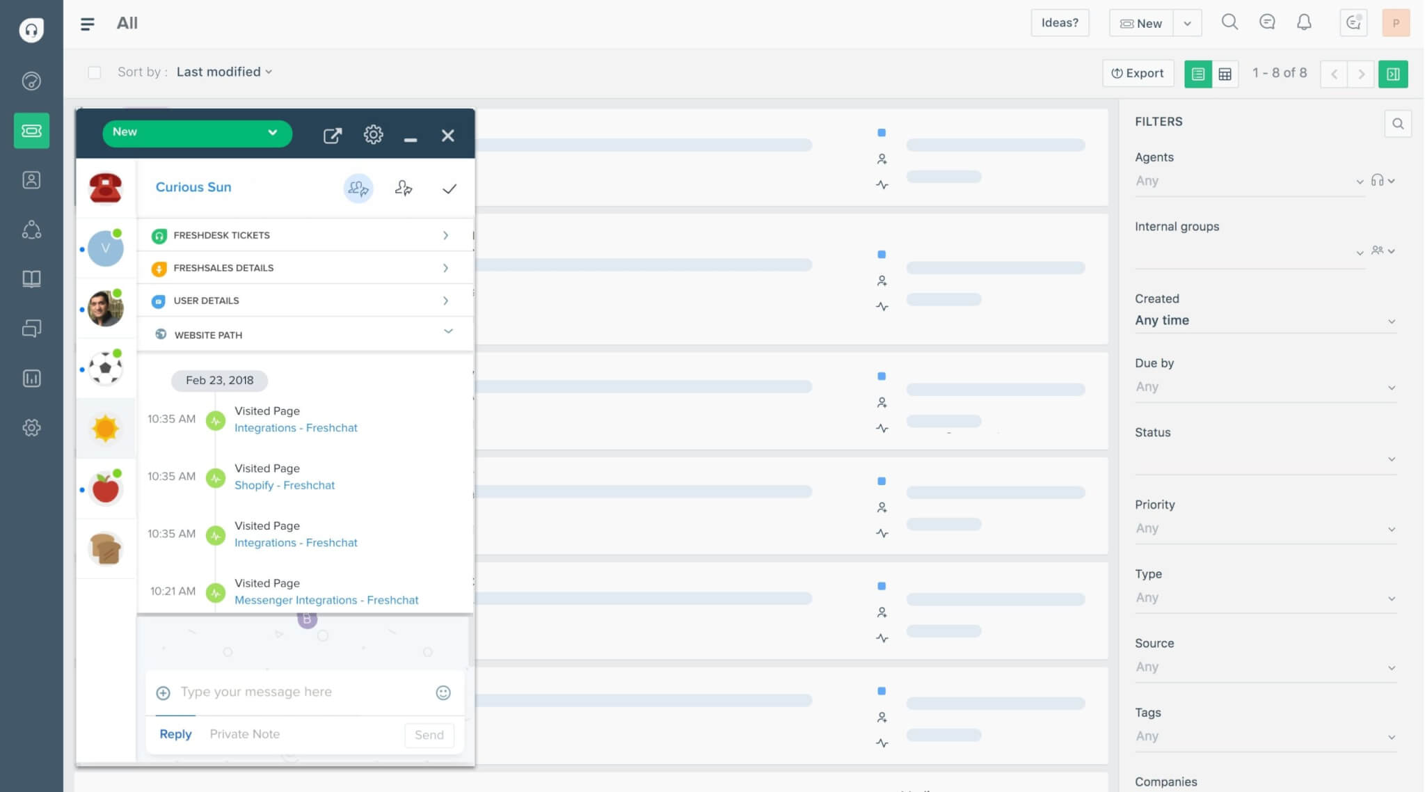 Integraciones en Freshdesk