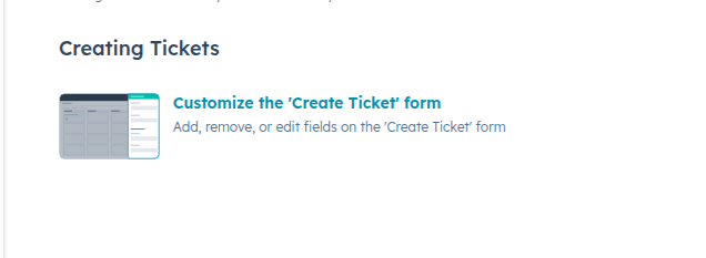 Customize ticket tag