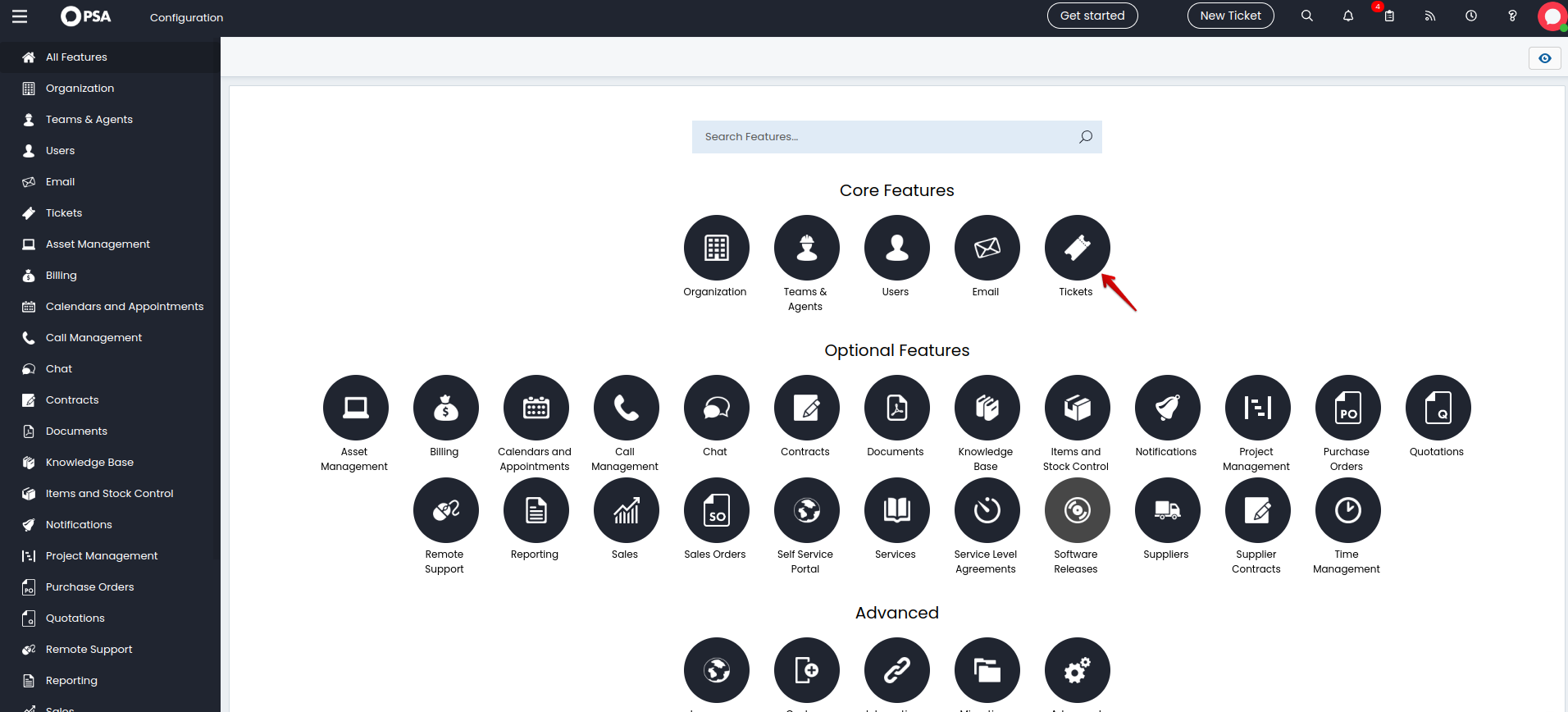 HaloPSA - Elegir tickets HaloPSA - Elegir tickets