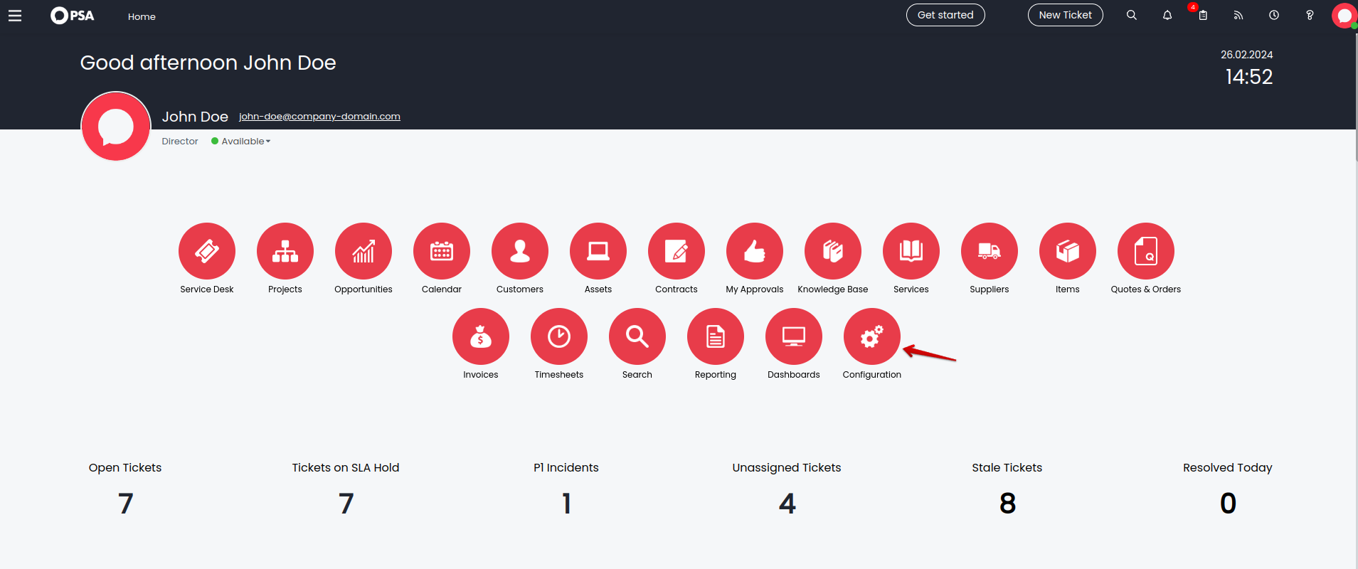 HaloPSA - Configuraciones HaloPSA - Configuraciones