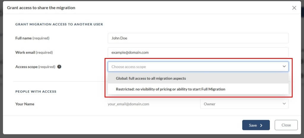 Migration Wizard Migration Sharing Migration Wizard Migration Sharing