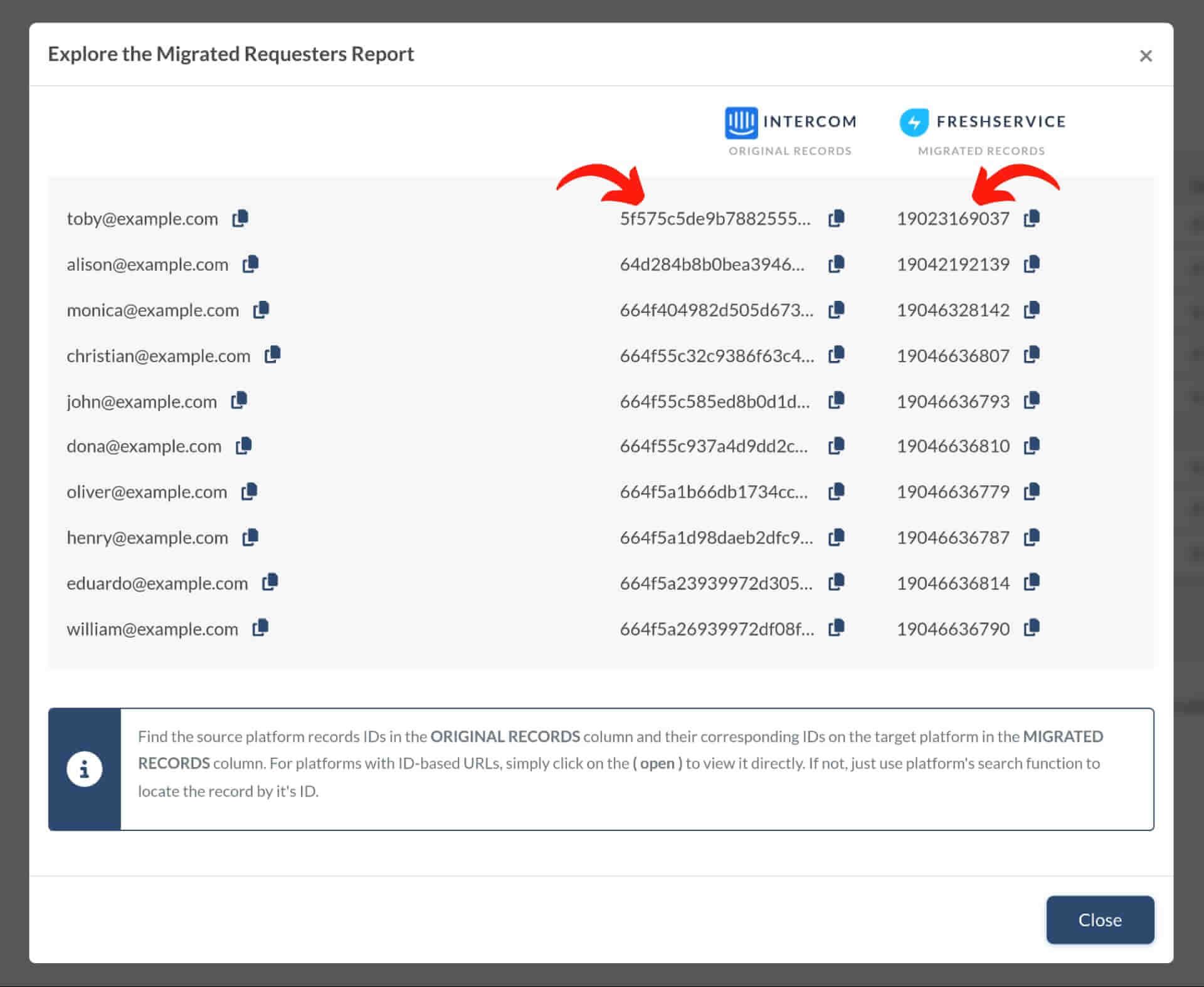 Freshservice Demo Migration