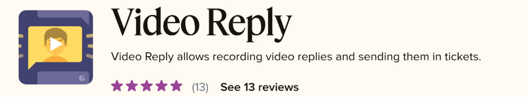 Video Reply App