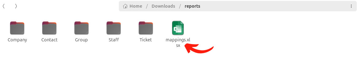 Die Daten-Mapping-Datei