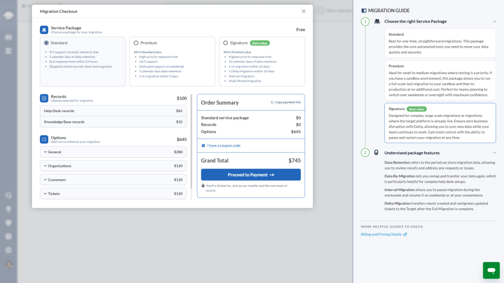 Halo Migration Checkout Halo Migration Checkout