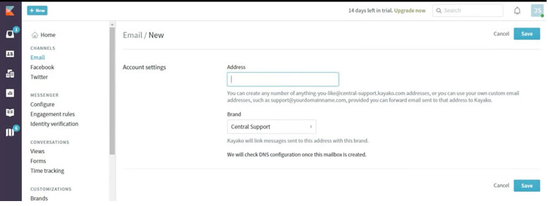 Kayako Email New