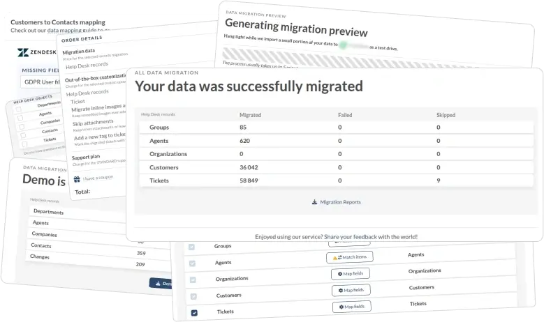 Help Desk Migration デモオンデマンド | Help Desk Migration