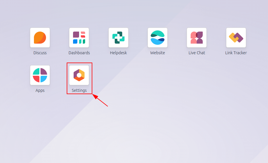 Odoo Helpdesk - Paramètres