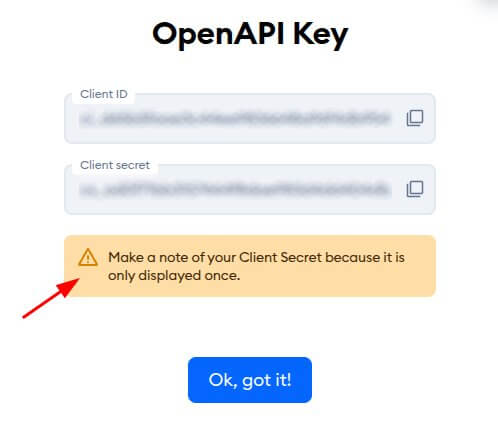 Tidio Client ID Client Secret