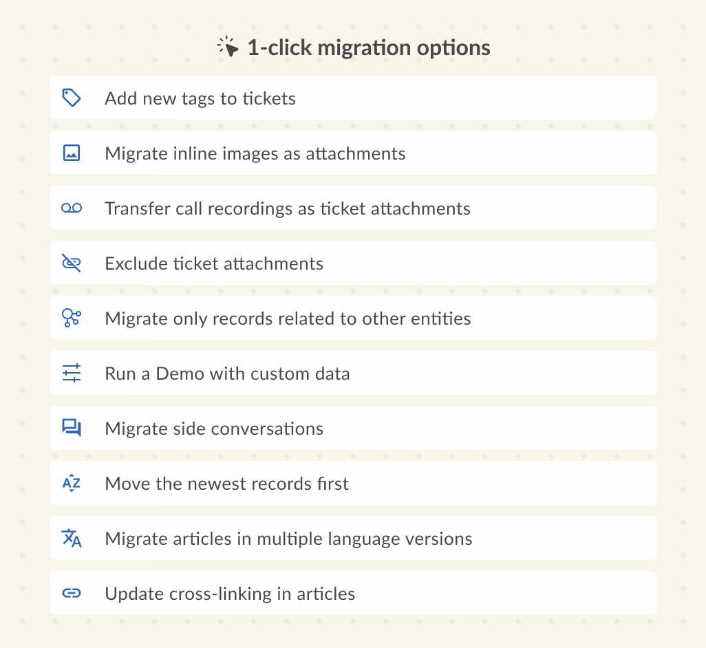 Help Desk Migration Options