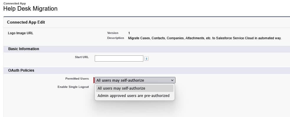 Connected Apps OAuth Policies Connected Apps OAuth Policies