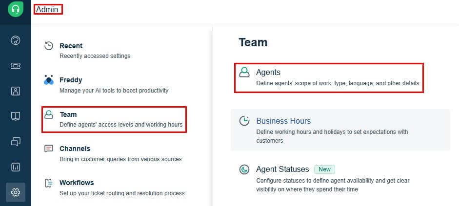 Freshdesk Add Agents
