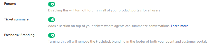 Freshdesk Branding