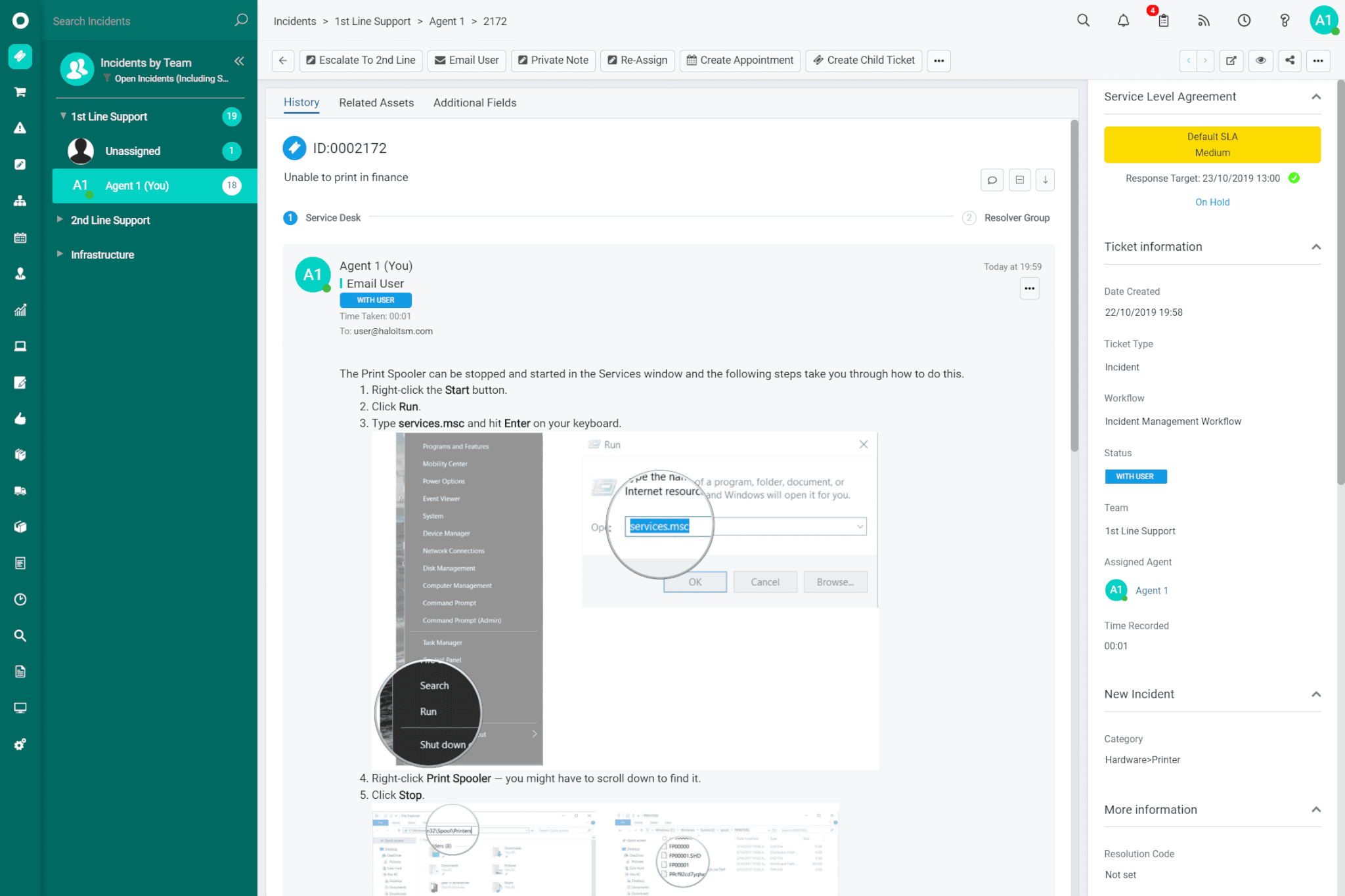 Incident Management in Halo Incident Management in Halo