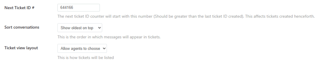 Next Ticket ID Freshdesk