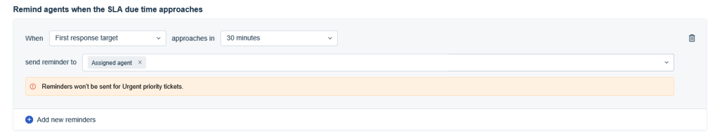 Cronômetros de SLA Freshdesk