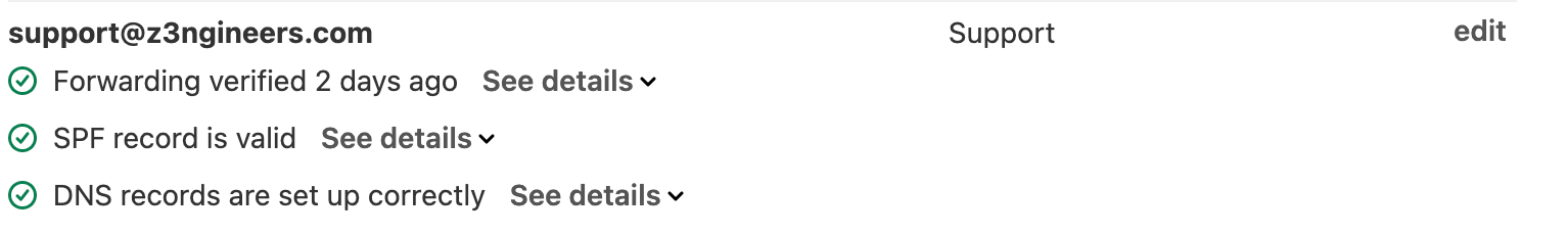 Verificação no Zendesk