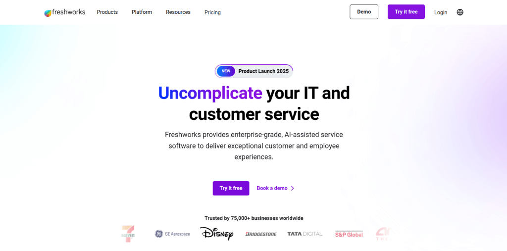 Freshservice Dashboard