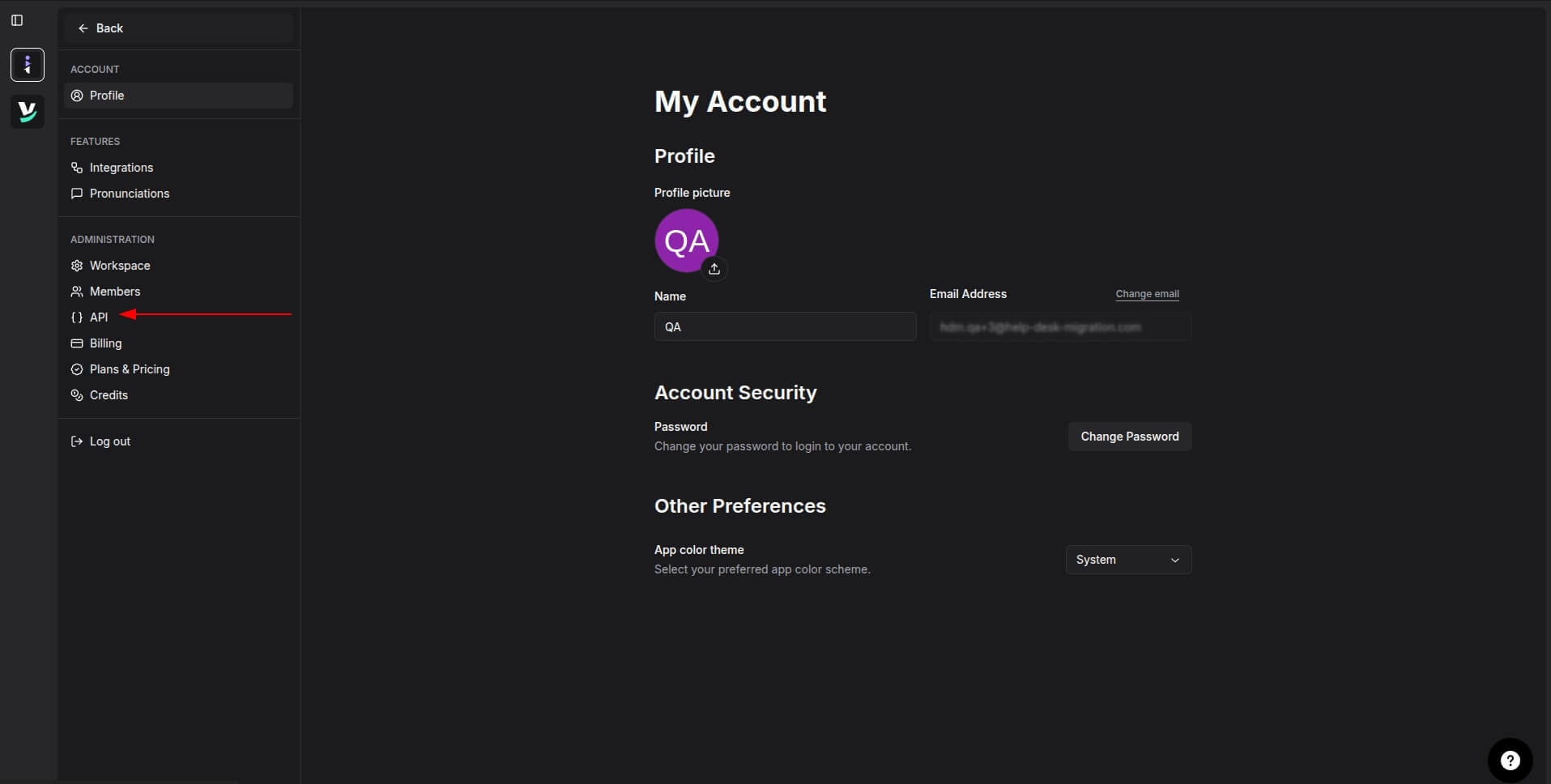 Admin Section InstantDocs