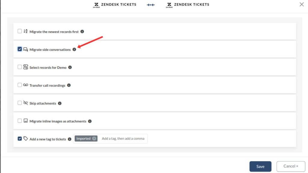 サイドカンバセーション