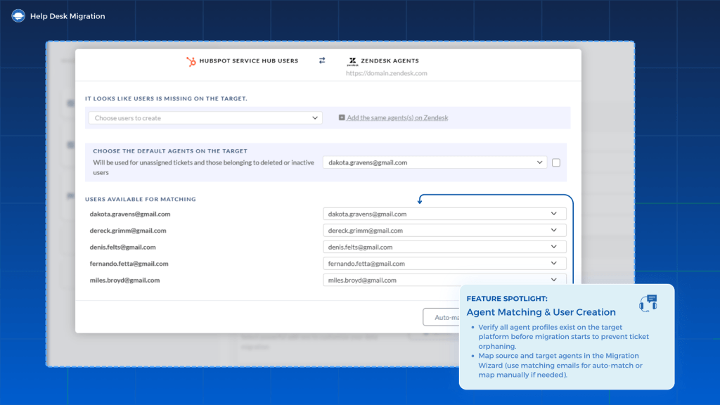 Abbinamento e creazione di agenti Abbinamento e creazione di agenti